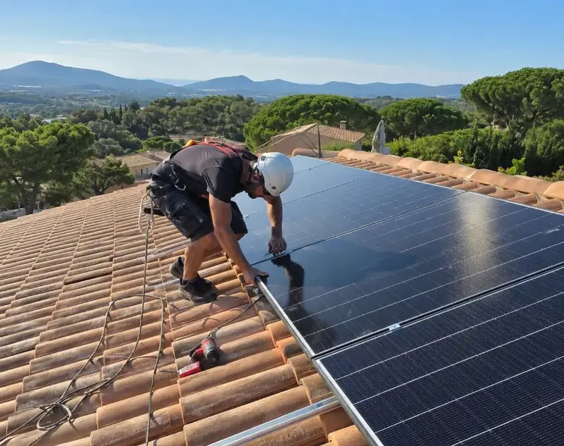 Installateur panneaux solaires Massillargues-Attuech — pose photovoltaïque sur toiture