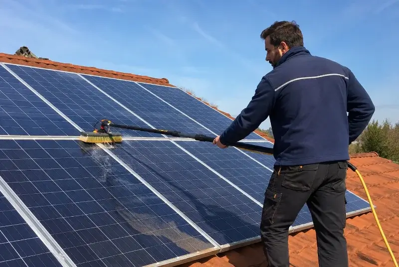Nettoyage et entretien de panneaux solaires à Massillargues-Attuech